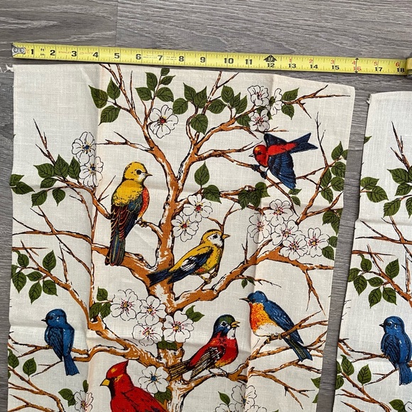 *2 Bird Tea Towels From England - Picture 4 of 7